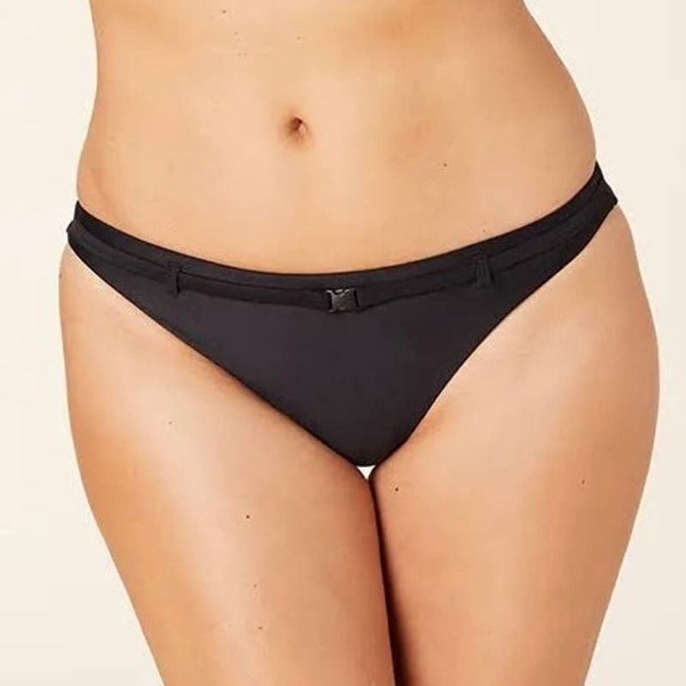 NWT Andie Black Riviera‎ Bikini Bottom Size XL